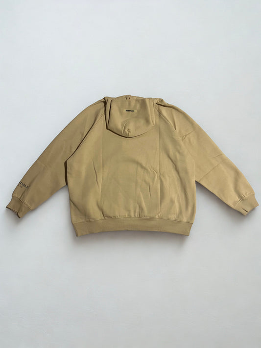 Fear of God Essentials Pullover Hoodie Applique Logo ‘Olive/Khaki’